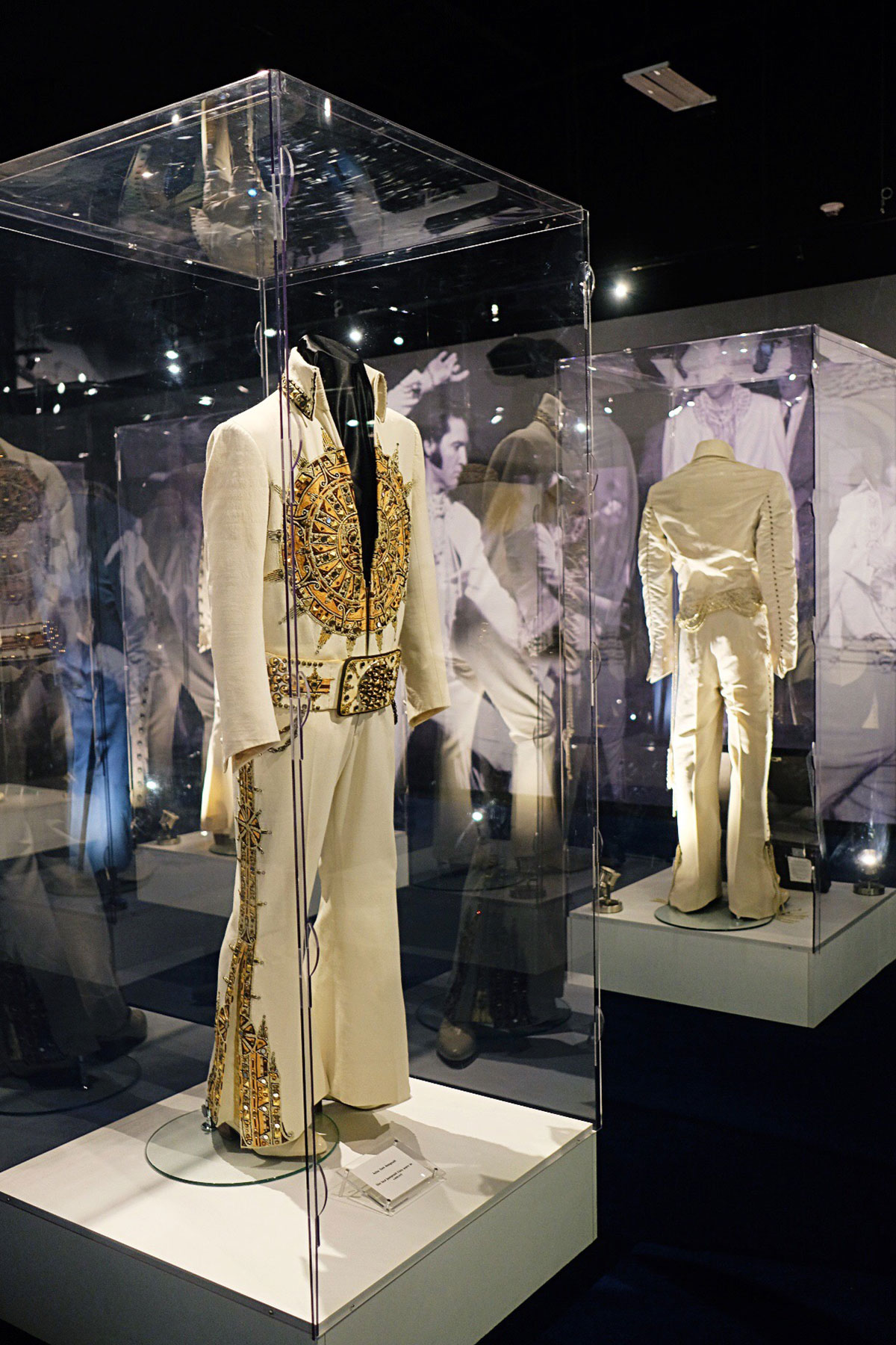 Elvis's jumpsuits at Graceland