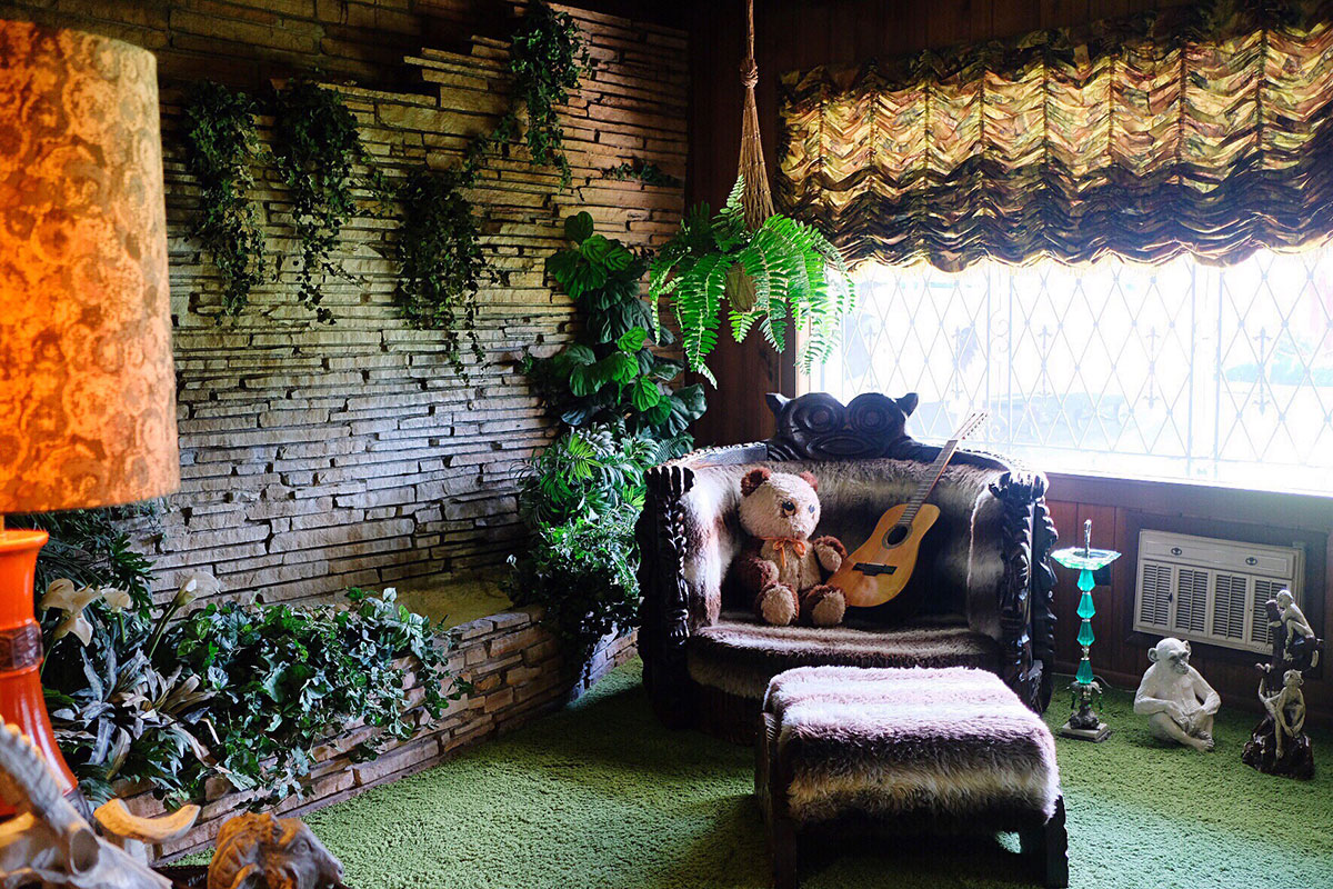 The famous Jungle Room at Graceland