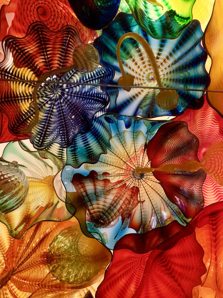 Chihuly's glass sculpture