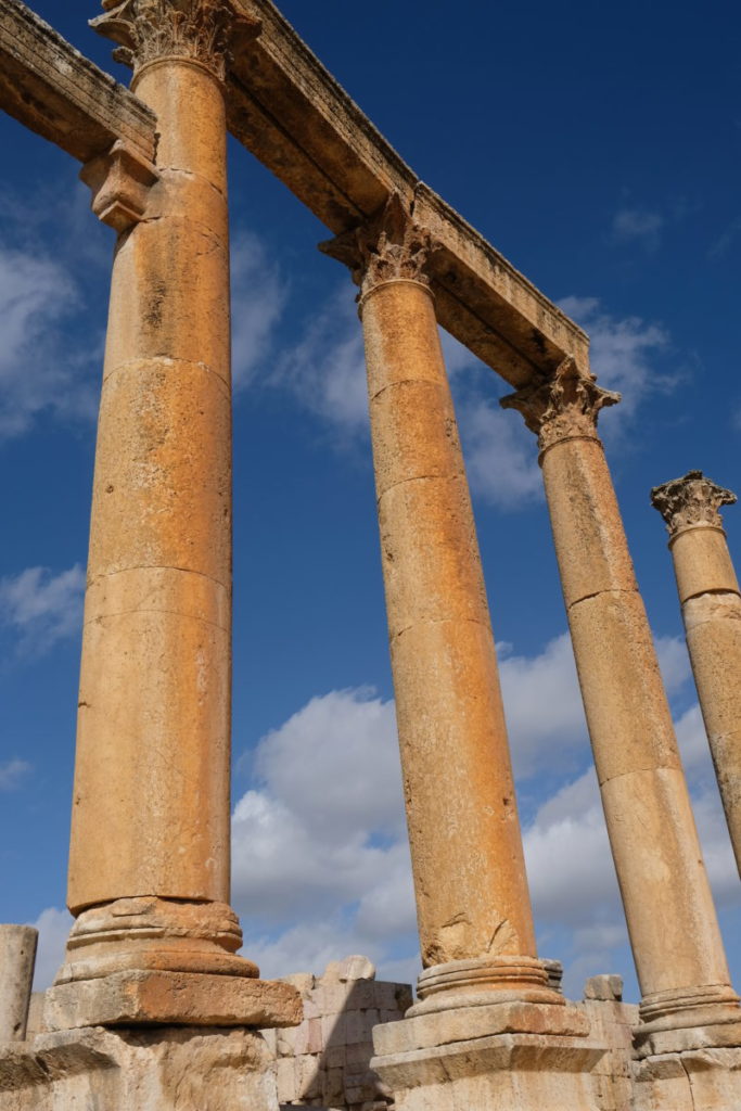 Columns in Jerash