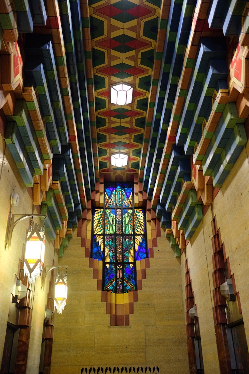Aztec designs of Guardian Building in Detroit